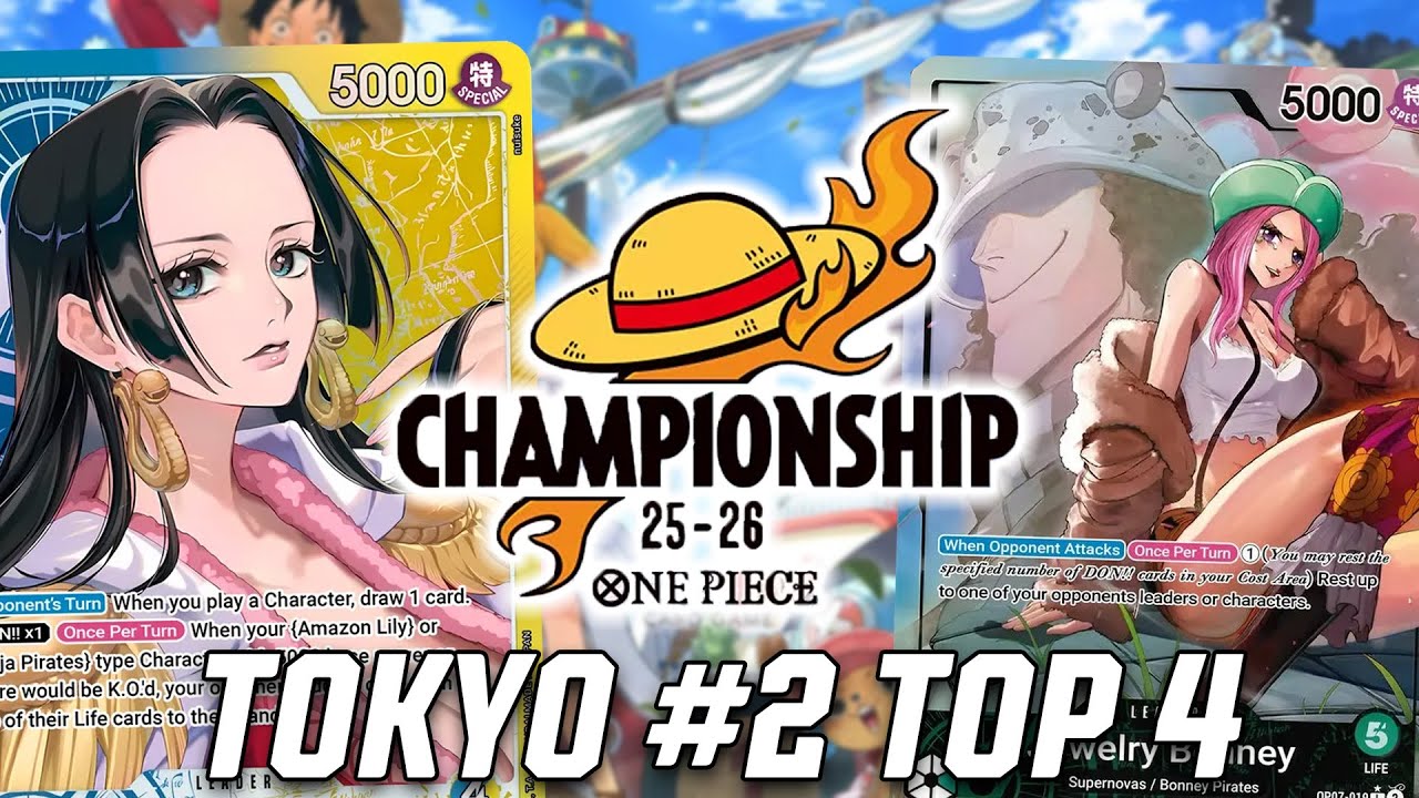 [OP14] OP07 Бонни (@FudelioTCG) против OP14 Боа || Токио, топ-4 коллекционных карточных игр One P...
