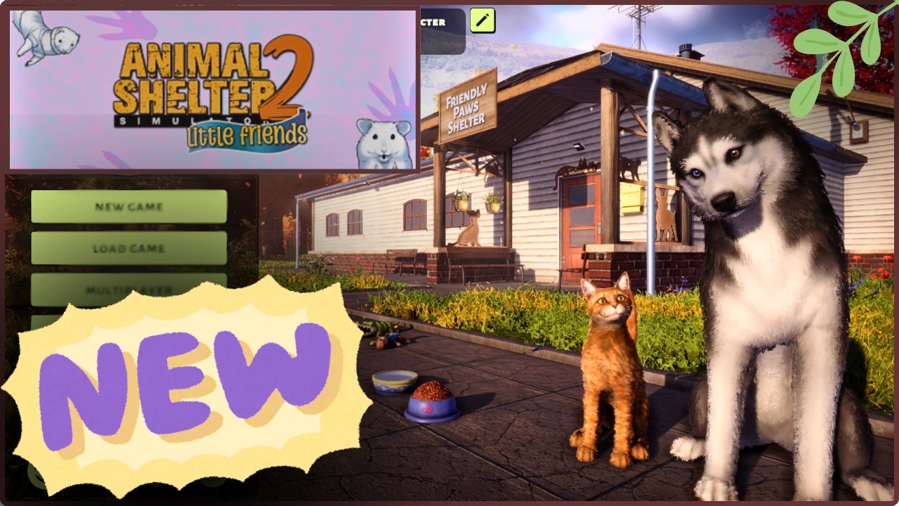 We Saved a MOUSE 🐭 | Animal Shelter Simulator 2 -- Little Friends DLC