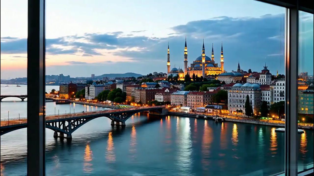 4K Istanbul View | A Window Into the City of Sultans — Bosphorus Atmosphere #4k #istanbul #istanbul