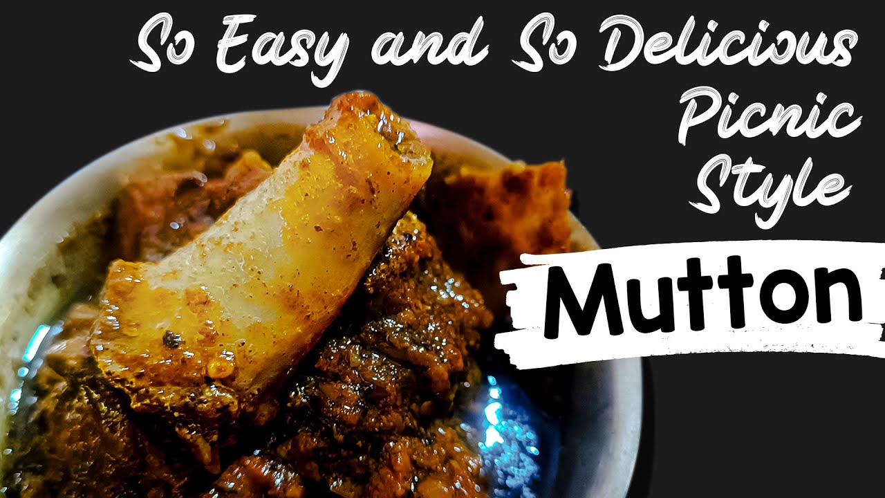 इससे आसान MUTTON की रेसिपी आज तक नहीं देखी होगी यकीन नहीं होता तो देखलो | Easiest Mutton for Picnic