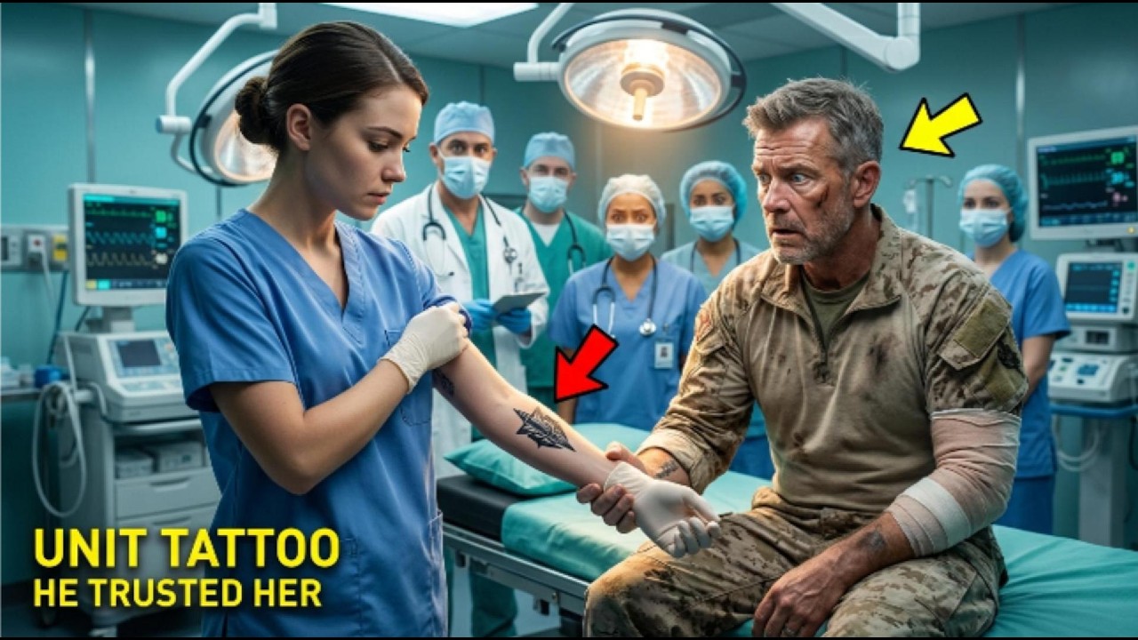 Marine Commander Refused Help… Then Saw the Nurse’s Tatto