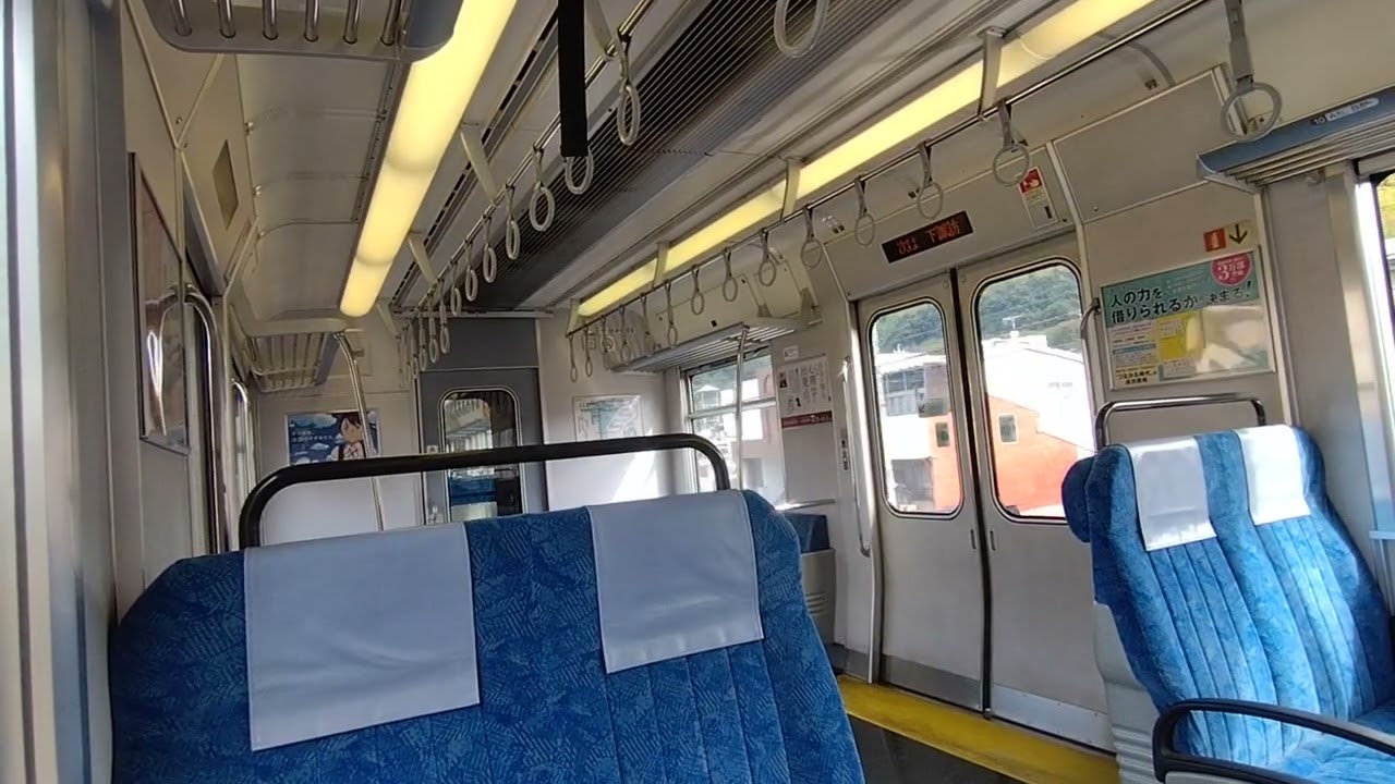 313系 中央東線 上諏訪−下諏訪間 車内展望