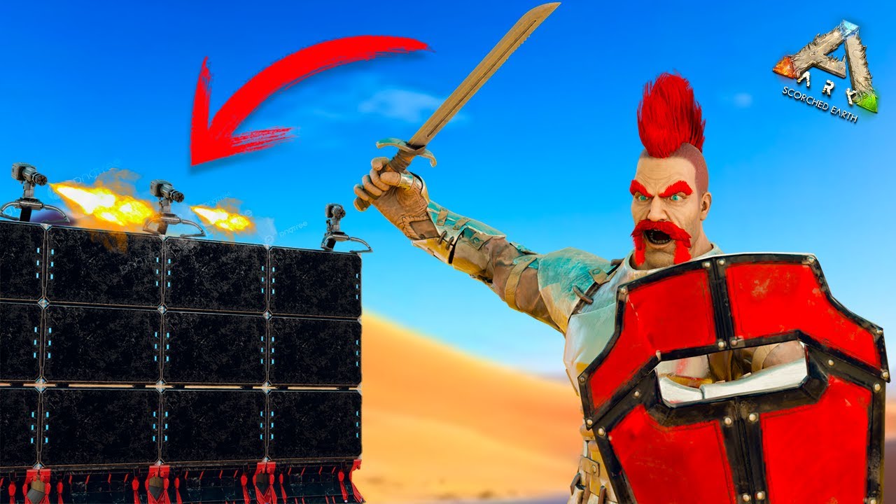 RAIDEAMOS A LA TRIBU MAS FUERTE DEL SERVIDOR🤠- ARK SA SCORCHED EARTH