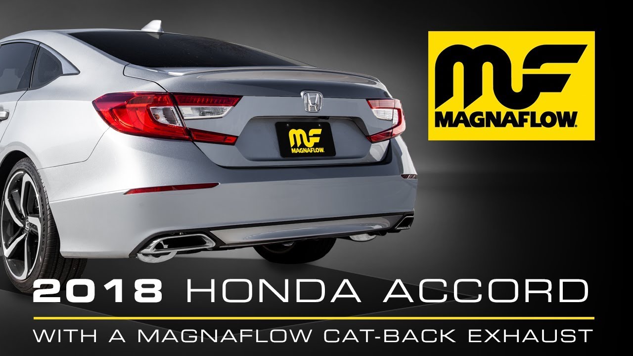 [Hear the Sound] 2018 - 2020 Honda Accord 2.0L MagnaFlow Cat-Back Exhaust [Part #19393]