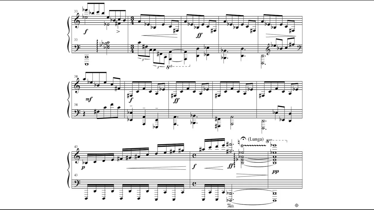 Marco Lo Muscio - The Yellow King for Piano (2019) [Score-Video]
