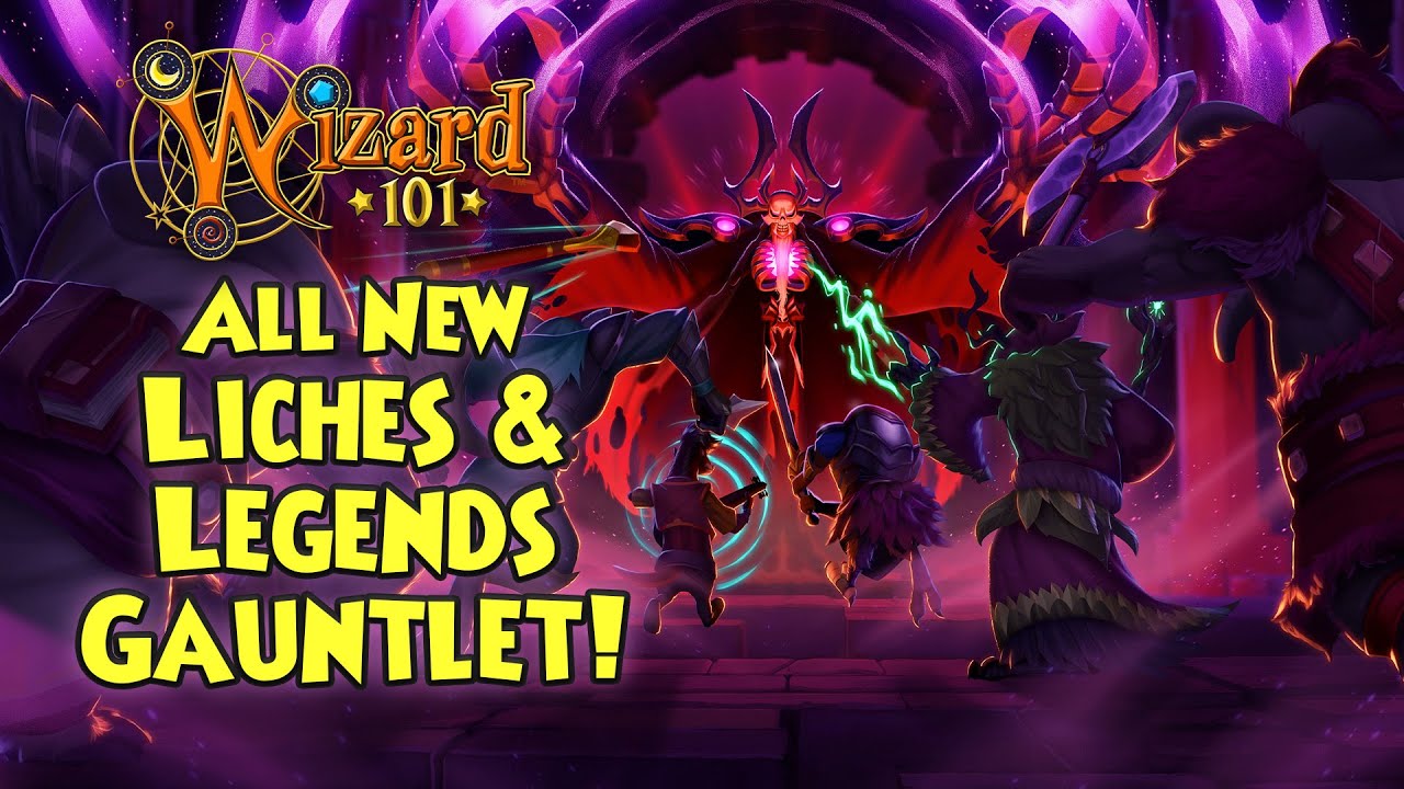 Wizard101 Liches & Legends Gauntlet Trailer