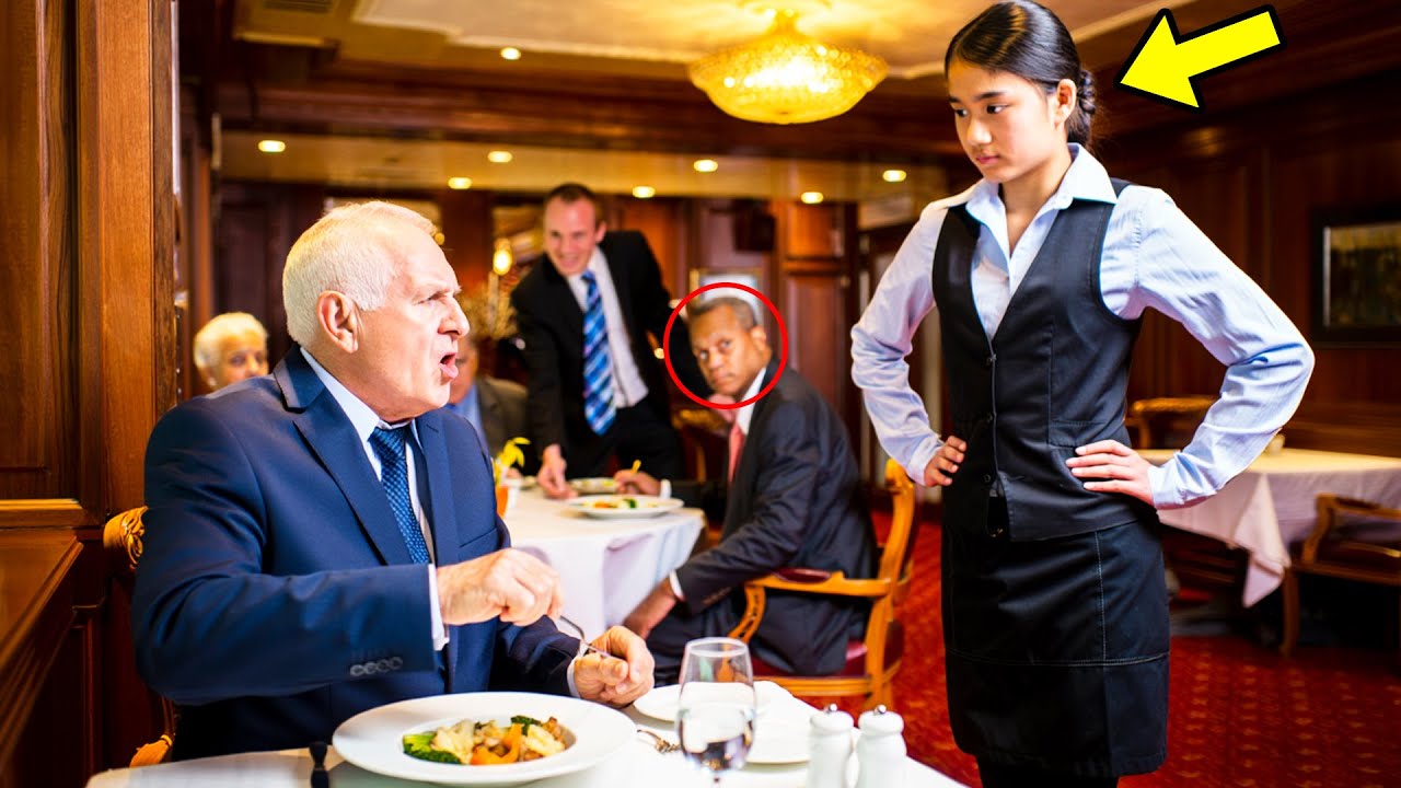 Le personnel fuyait le milliardaire grossier, jusqu’à ce qu’une serveuse ose lui tenir tête.