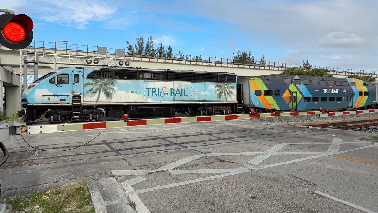 TriRail around Miami Airport