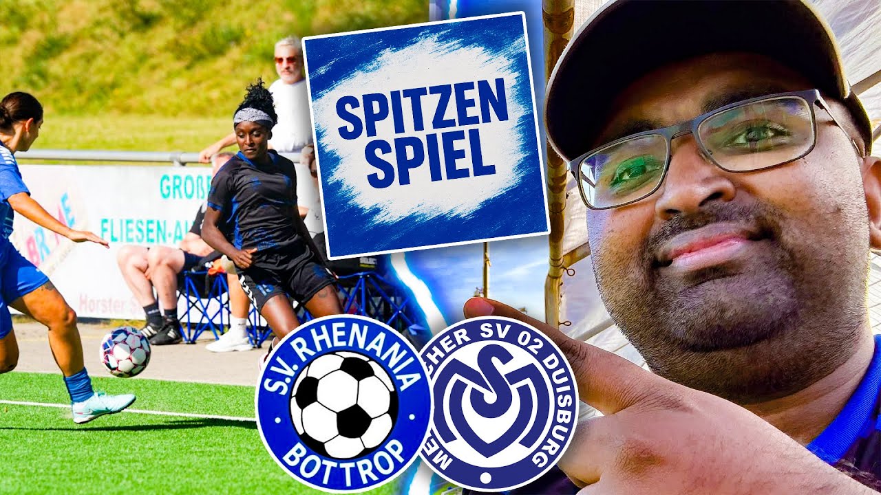 TRAUMTORE IM SPITZENSPIEL! 🦓🤍💙 SV Rhenania Bottrop vs. MSV Duisburg FRAUEN🔥✅ | VLOG 8