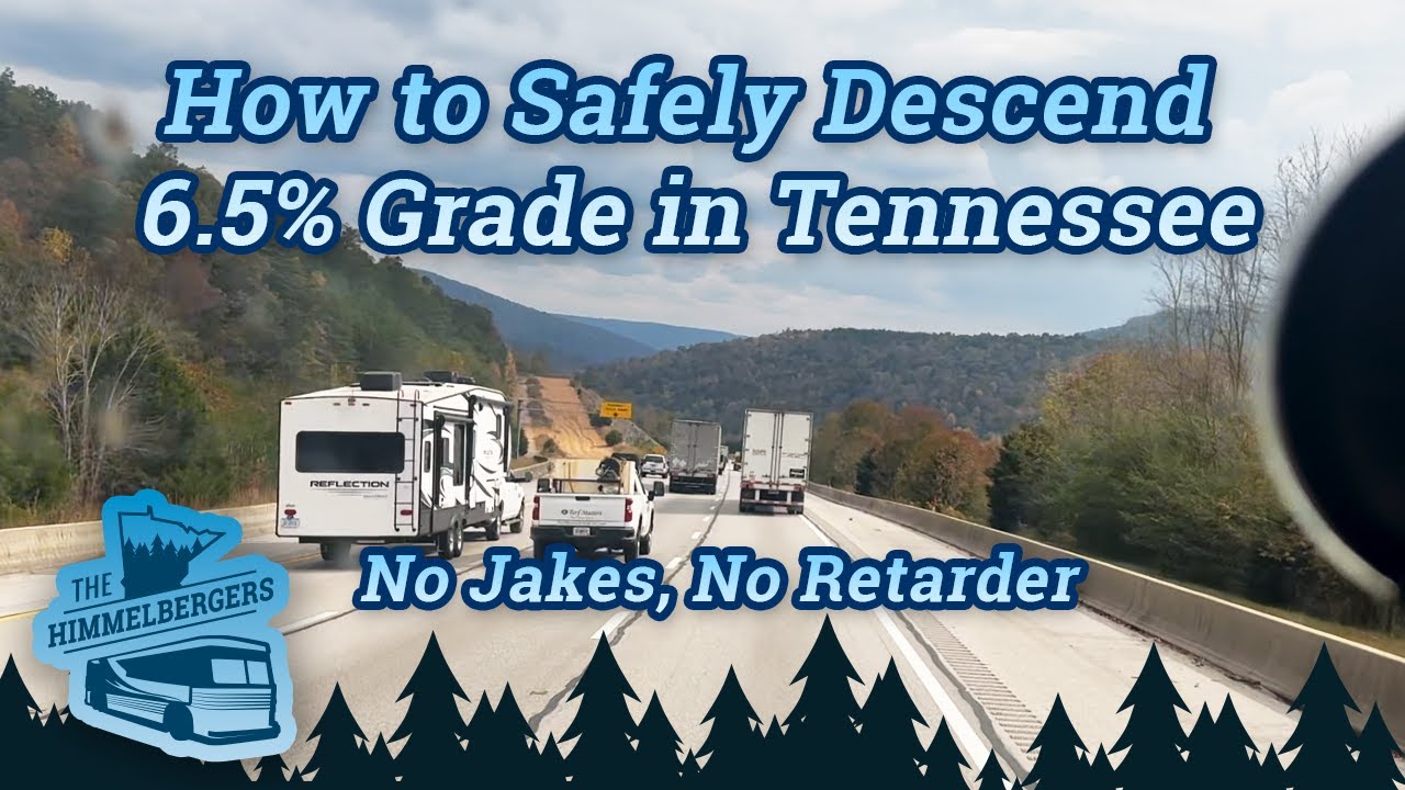 Using Transmission Only to Descend 6.5% Grade in MCI MC9 into Chattanooga, TN