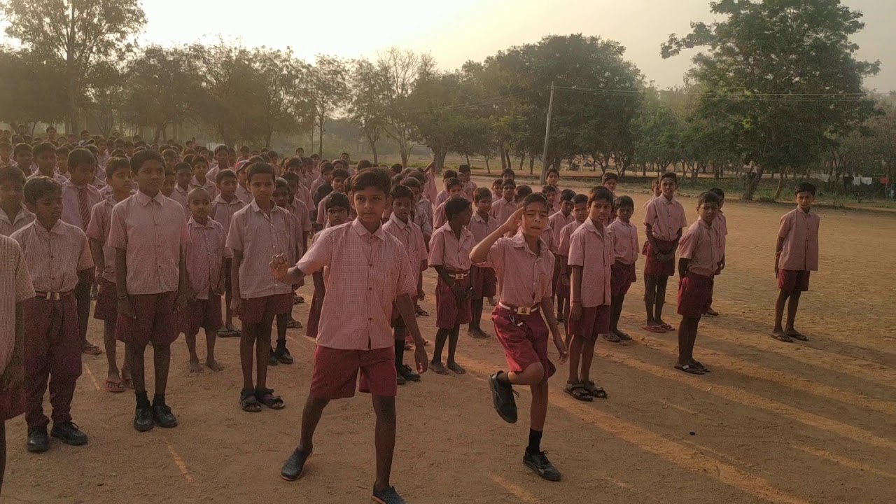 Assembly//Mjptbcwreis boys Gurukul school //Doulathabad//siddipet dist