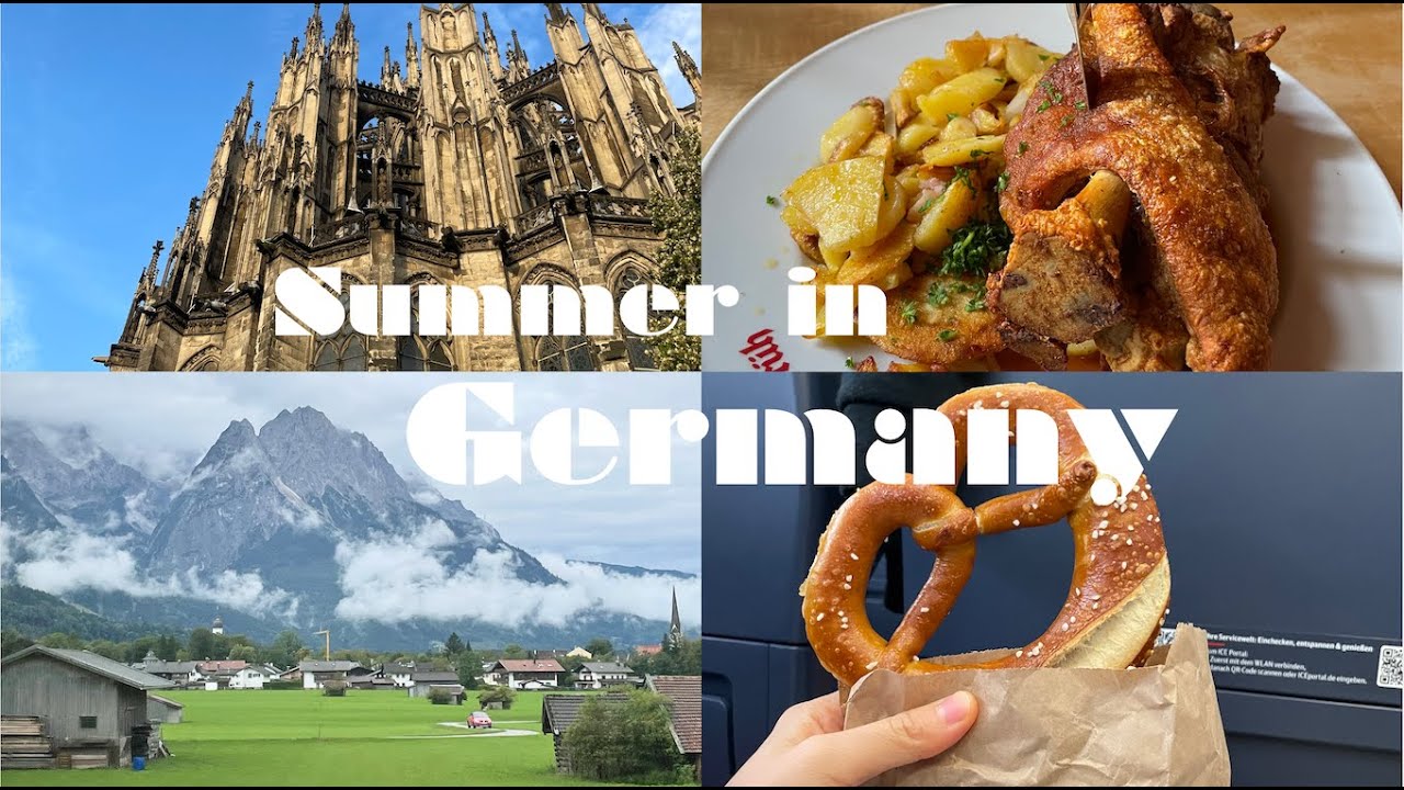 Germany business trip intentionally made to late summer vacation🏔️