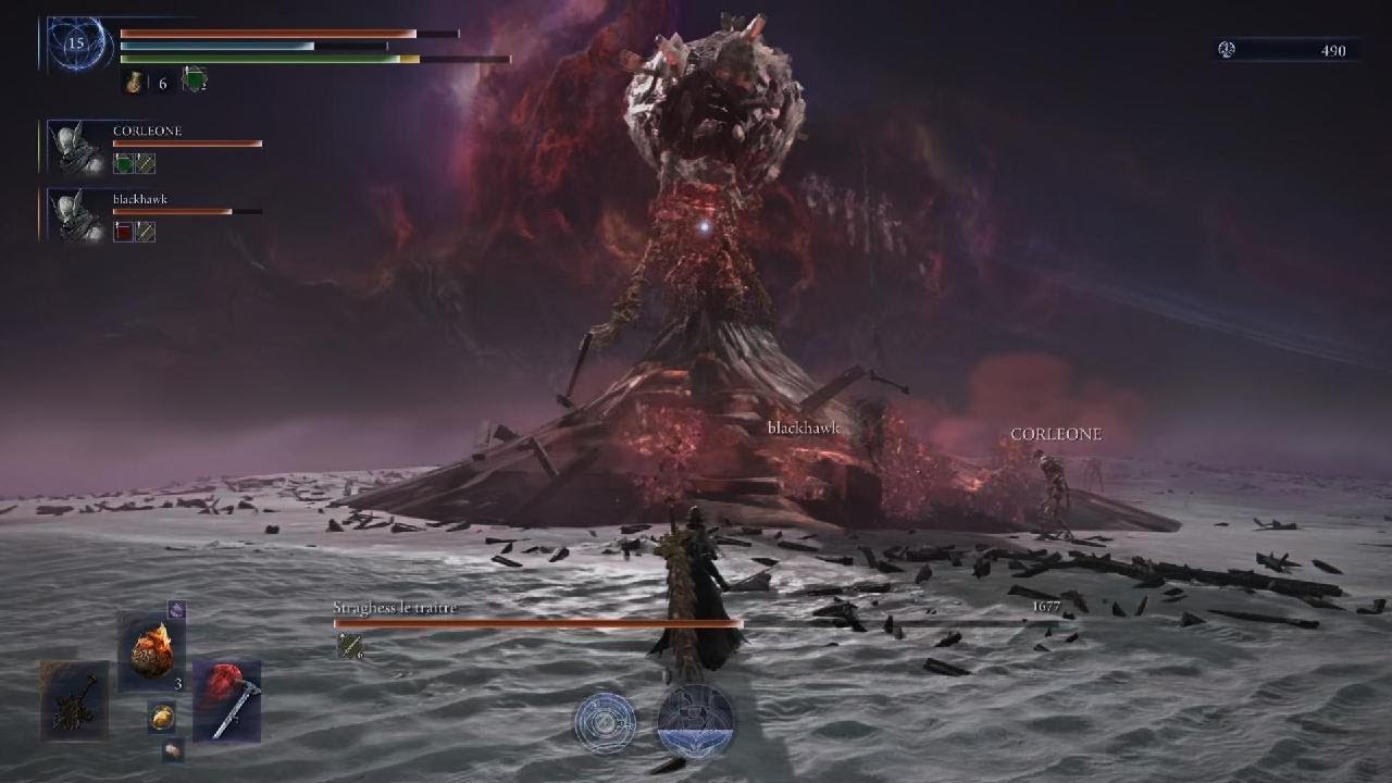 ELDEN RING NIGHTREIGN : Dreglord Straghess Boss fight with my friends