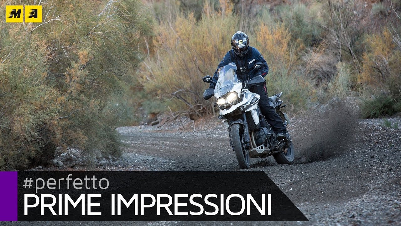 Triumph Tiger 1200 XC XR 2018 TEST [ENGLISH SUB]