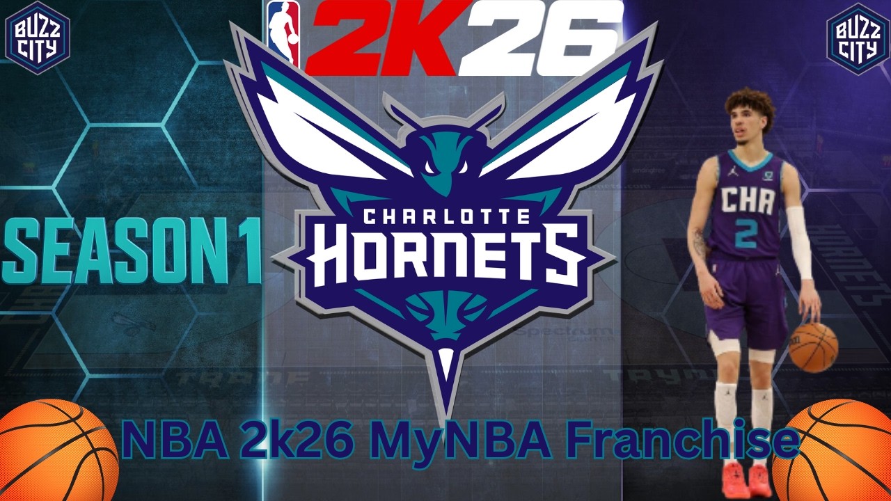 NBA 2K26 | MyNBA | Charlotte Hornets | Game 72 | Vs. Sacramento Kings