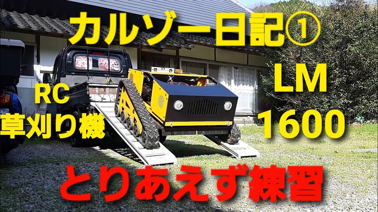 カルゾー日記①　とりあえず練習