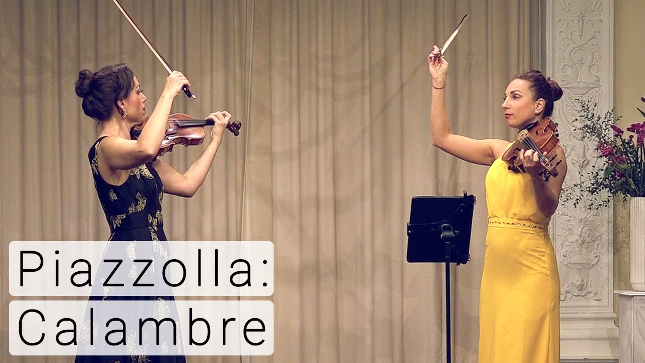 Astor Piazzolla: Calambre - The Twiolins live