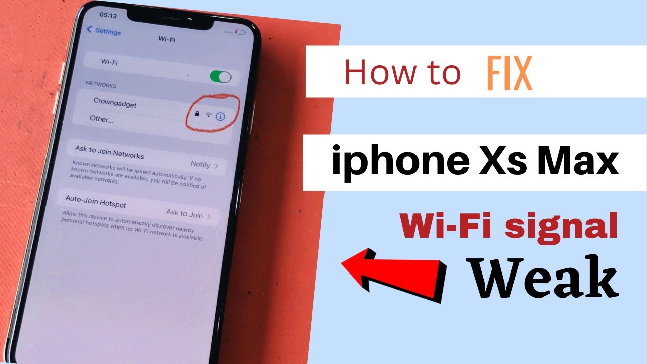 iPhone XS Max weak wifi signal fix!wifi range problem