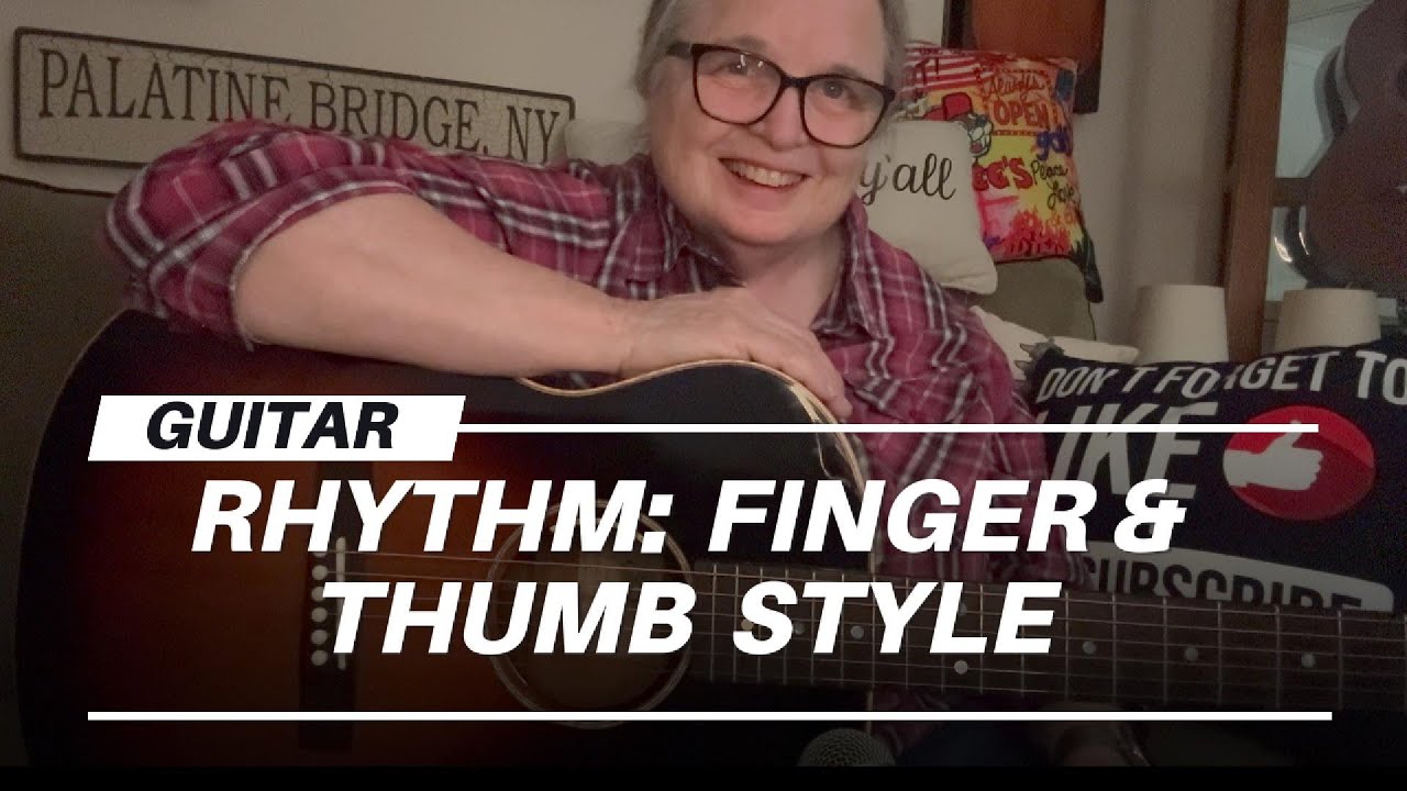 TIPS To Enhance Your Guitar Playing ** Finger-Style Rhythm **  Guitar Strumming Fun!!