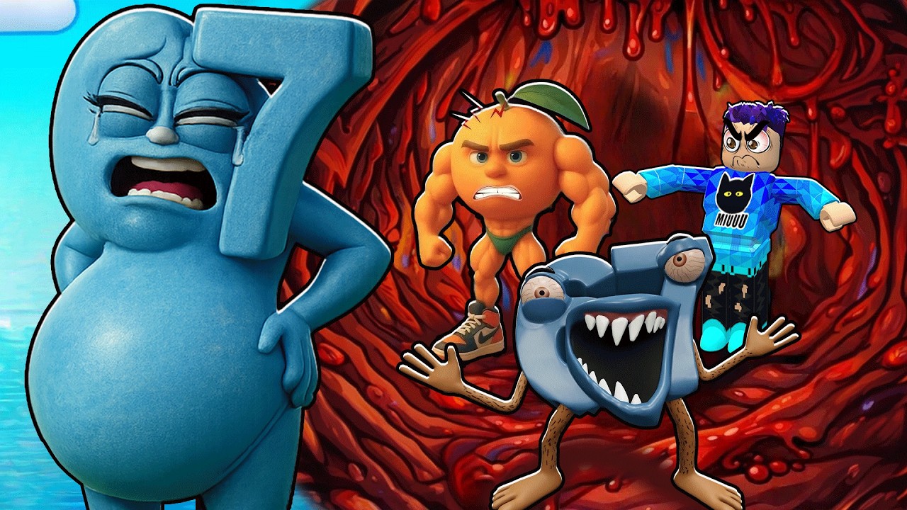 Miuuu menginspirasi Youtuber Luar negeri buat game masuk ke dalam tubuh brainrot