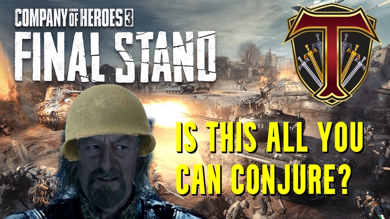 Company of Heroes 3: FINAL STAND Mode Coop Ft. @FollowGrubby - HOLD!