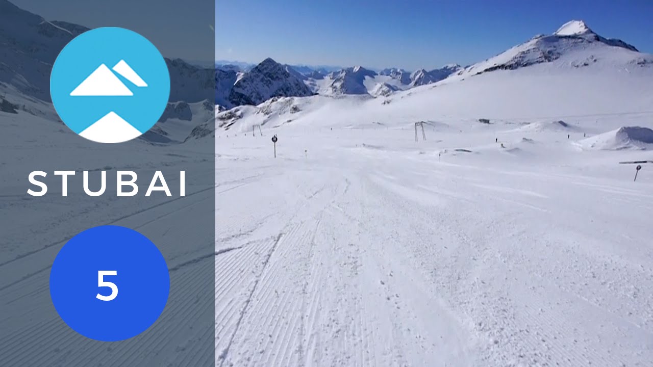 Blue 5 Stubai Glacier | Piste View