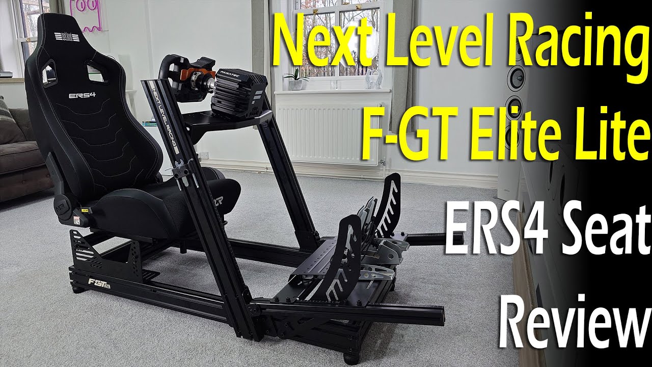 Next Level Racing F-GT Elite Lite & ERS4 Seat Review