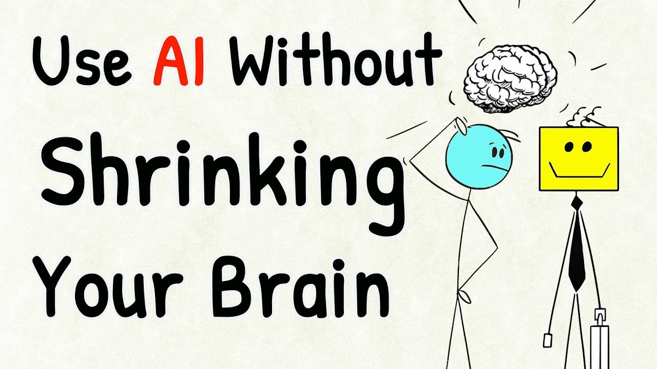How to use AI without killing your brain. Use AI & Get Smarter (Not Dumber)