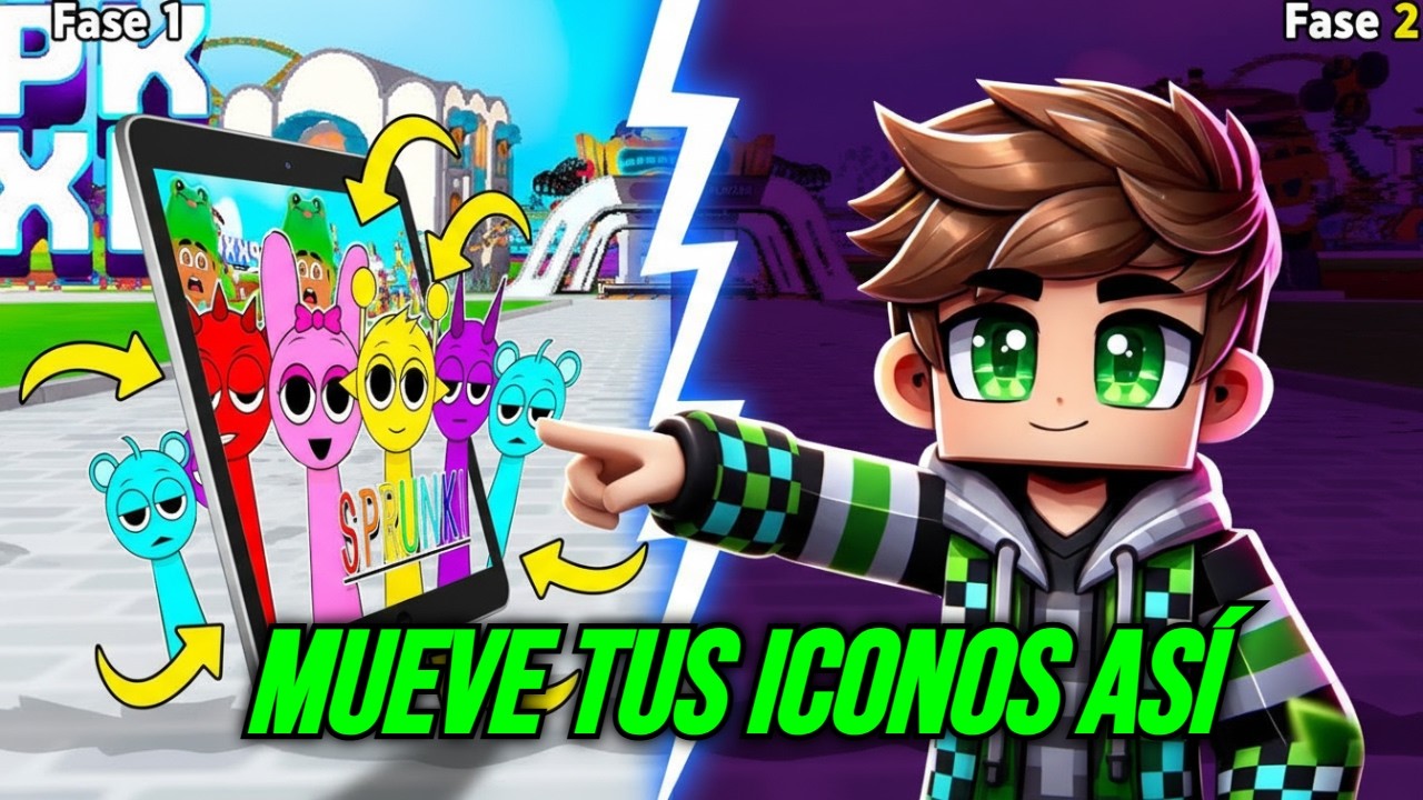 Crea tu Sprunki Profesional: Animación de Iconos y Secretos de Fase 2