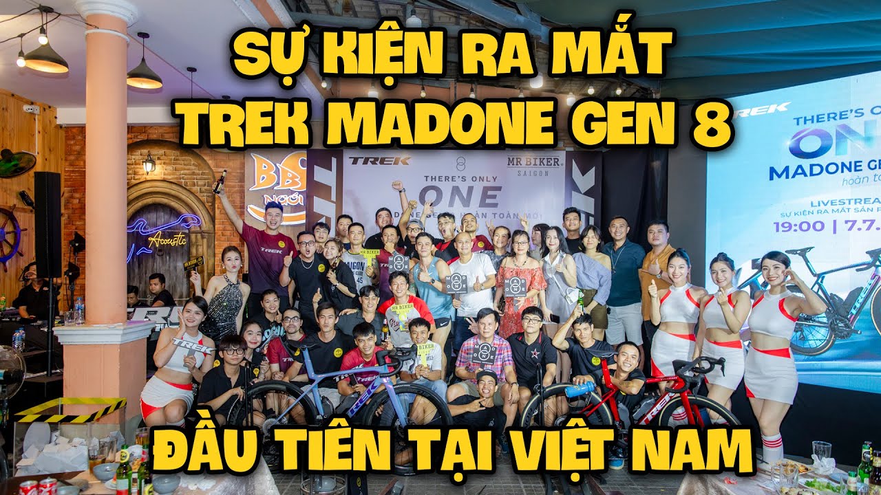 SỰ KIỆN RA MẮT TREK MADONE GEN 8 | MR BIKER SAIGON