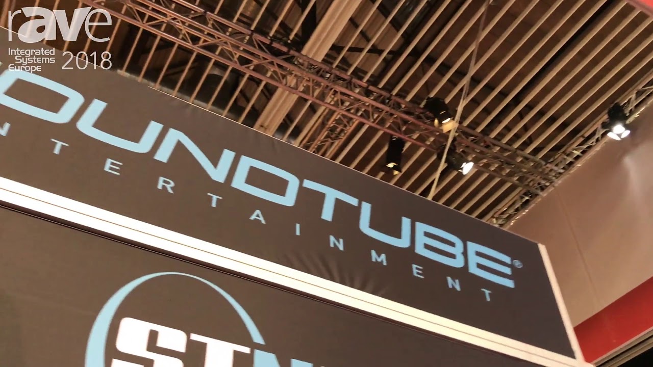 ISE 2018: SoundTube Entertainment Shows Off the STNET Pendant Speakers With Dante