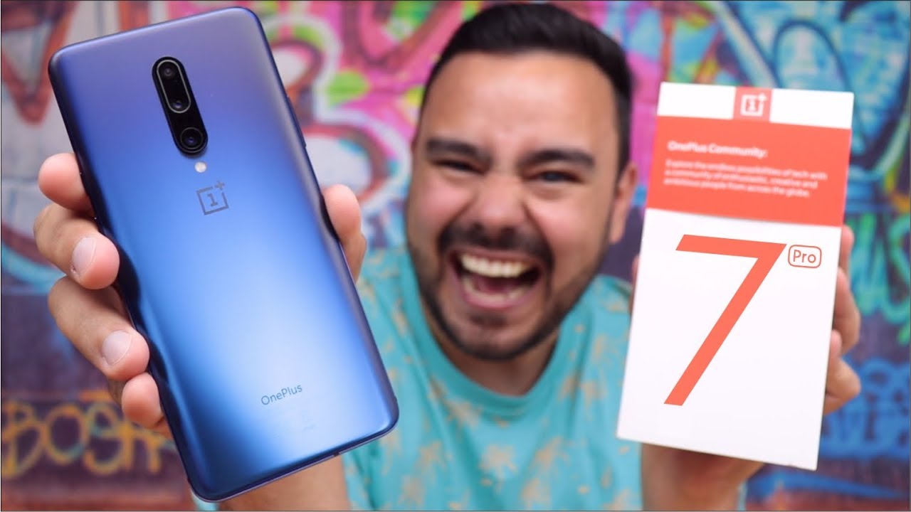 ONEPLUS 7 PRO 12GB RAM e 256GB ROM - PORTUGUÊS BRASIL UNBOXING