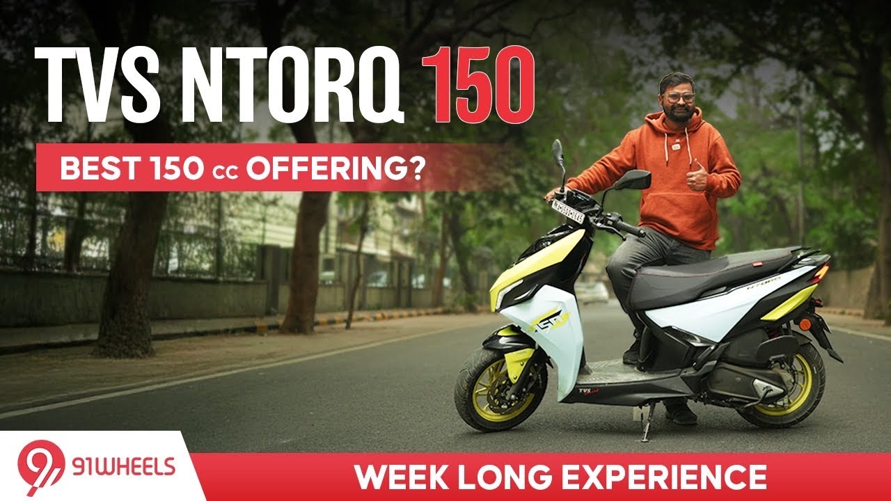 Обзор TVS Ntorq 150 за неделю: спортивный внешний вид, разумный выбор?