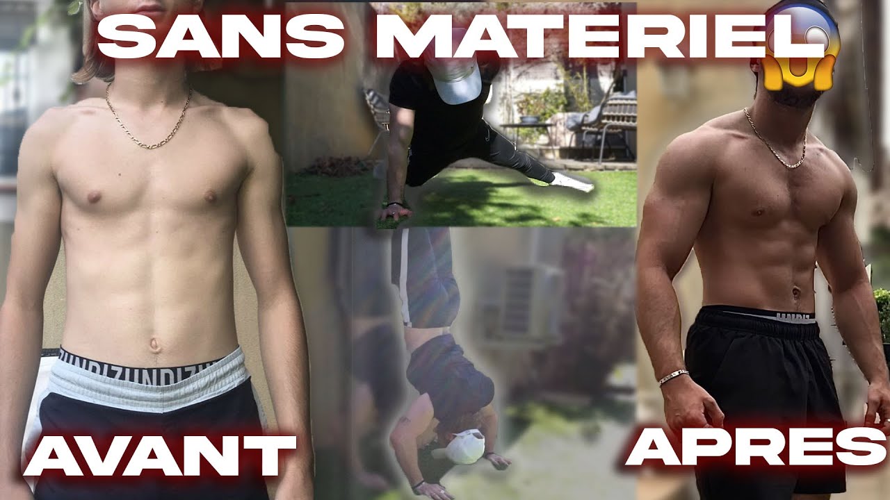 MA TRANSFORMATION PHYSIQUE 100% SANS MAT&Eacute;RIEL &Aacute; LA MAISON !