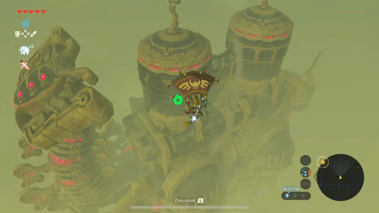 &ldquo;Boarding&rdquo; the Divine Beasts way too early - Breath of the Wild