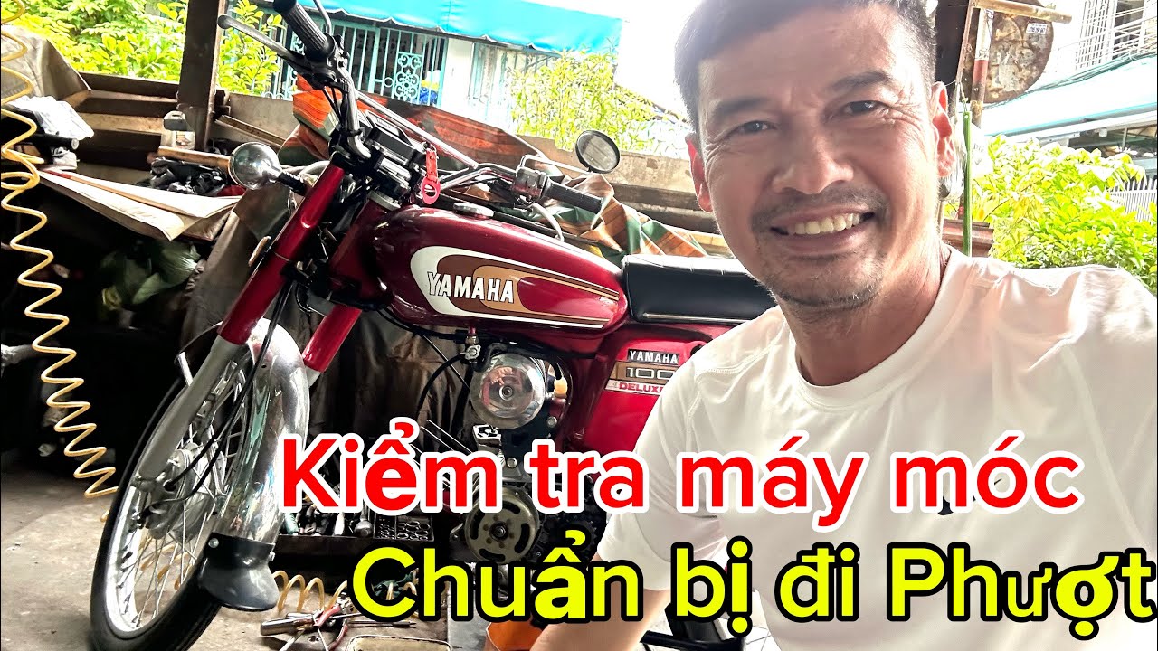 Đại tu máy Yamaha 100 vì chạy yếu tại q8 Sài Gòn 