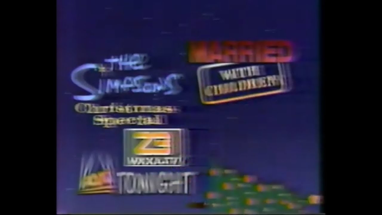 WXXA Commercial Breaks (December 17, 1989)