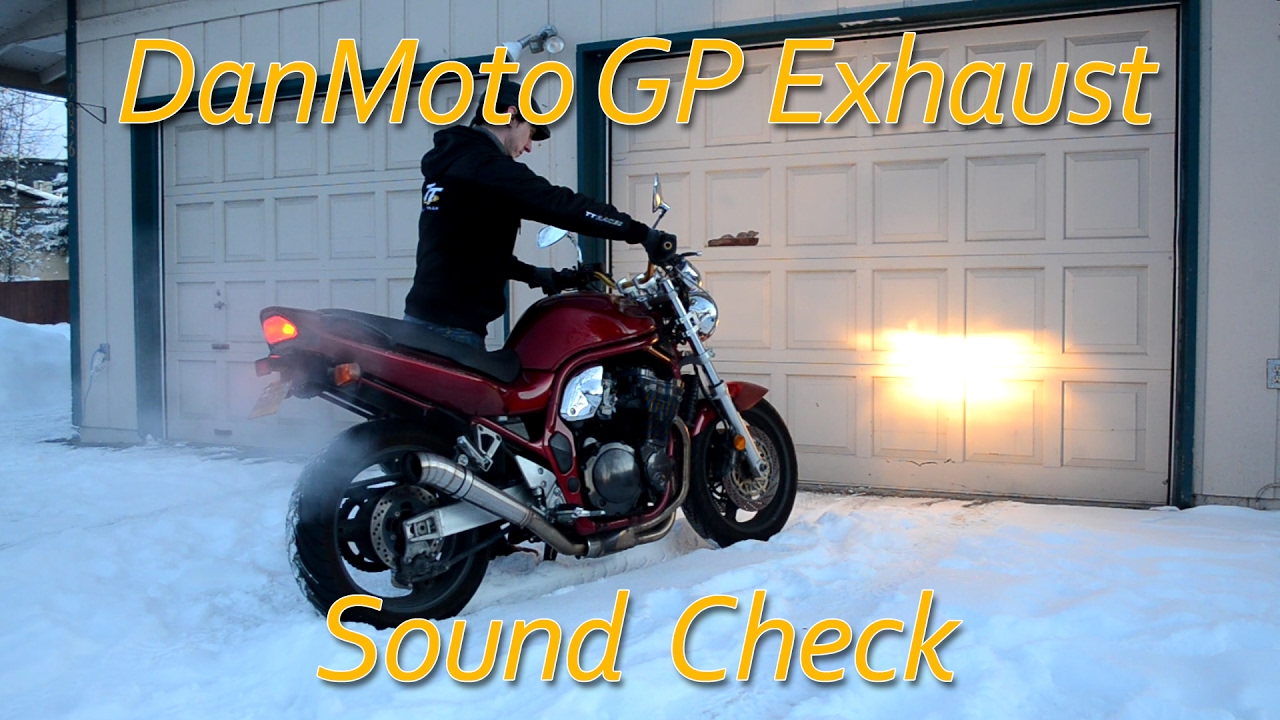 What does the DanMoto GP Exhaust Sound like on a Suzuki Bandit GSF1200?
