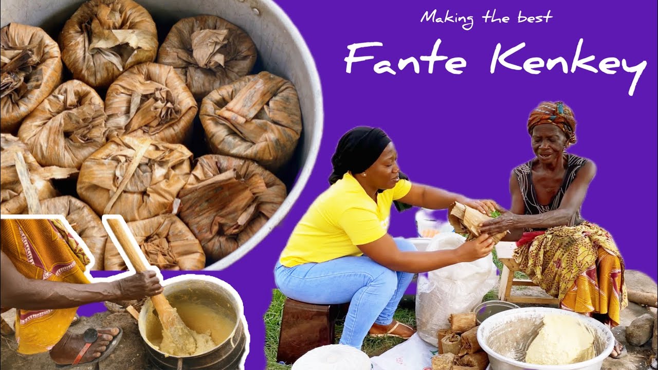 How to Make The Ghanaian Authentic And Popular Fante Kenkey