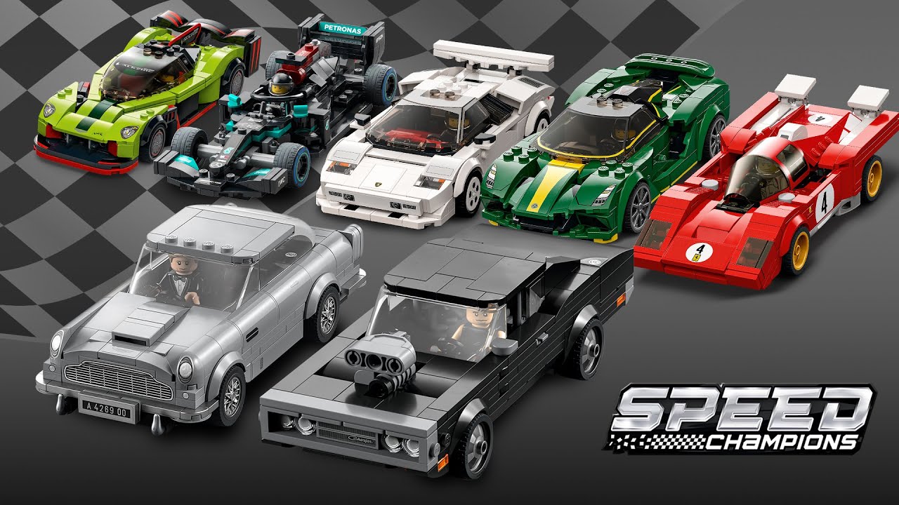 All LEGO&reg; Speed Champions 2022 (7in1)[2599 pcs] Step-by-Step Building Instructions | TopBrickBuilder