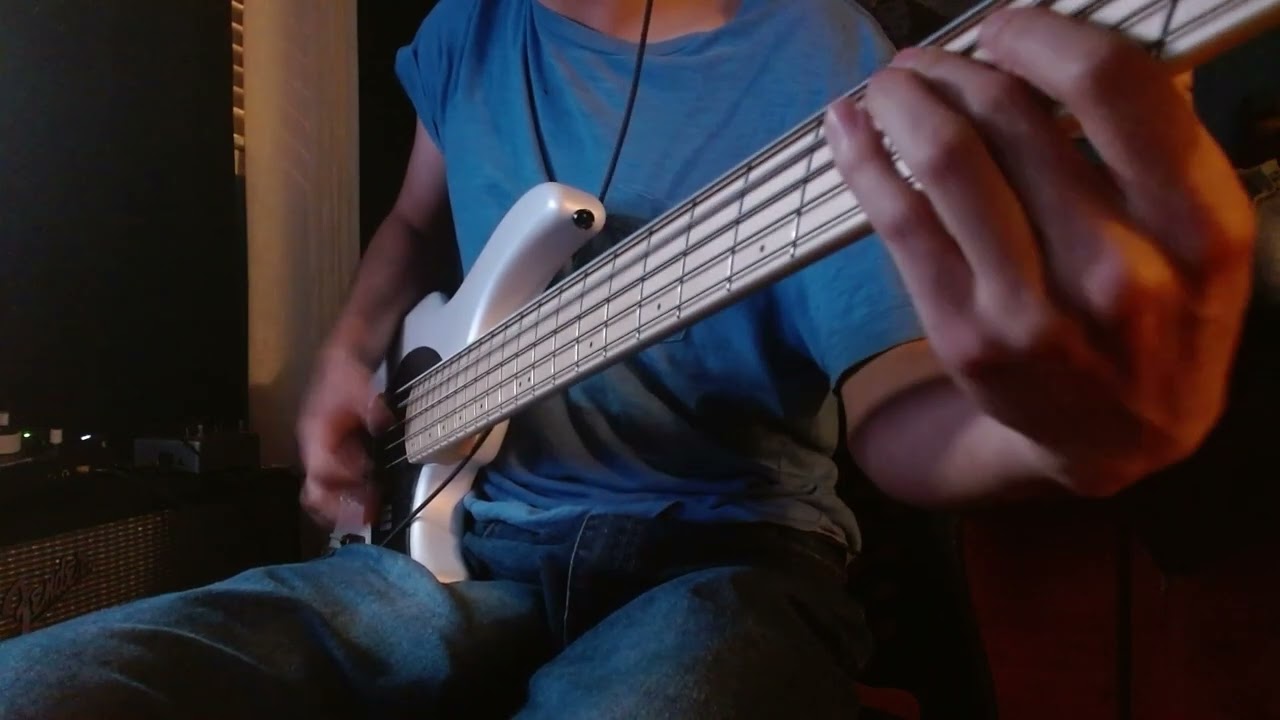 Mudvayne - Dig bass cover by me