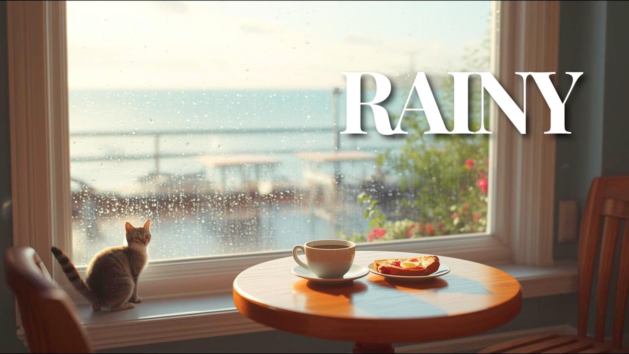 Rainy Morning Cafe Jazz ☕ Relaxing Coffee Music for Work & Study