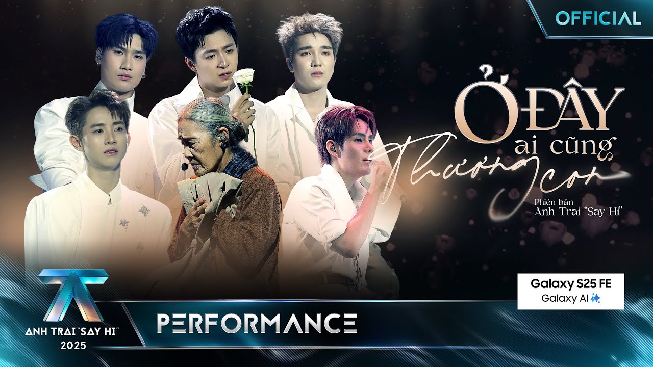 Ở ĐÂY AI CŨNG THƯƠNG CON - CONGB, OgeNus, Ngô Kiến Huy, RIO, Dillan Hoàng Phan | ATSH [Performance]