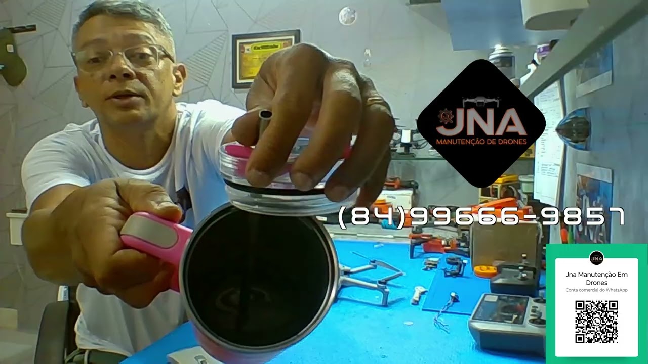 DJI MINI 3 : TROCA DE BRAÇO !!! @JNA MANUTENÇÃO EM DRONES