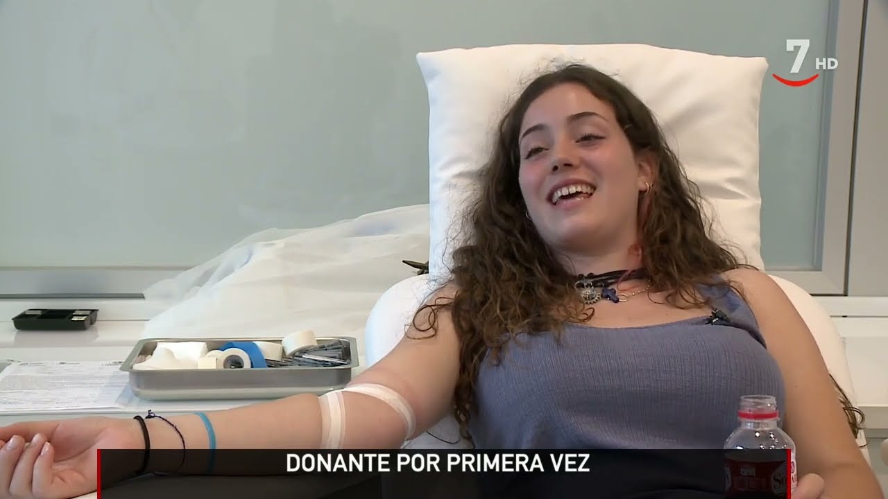 Dona sangre por primera vez: 