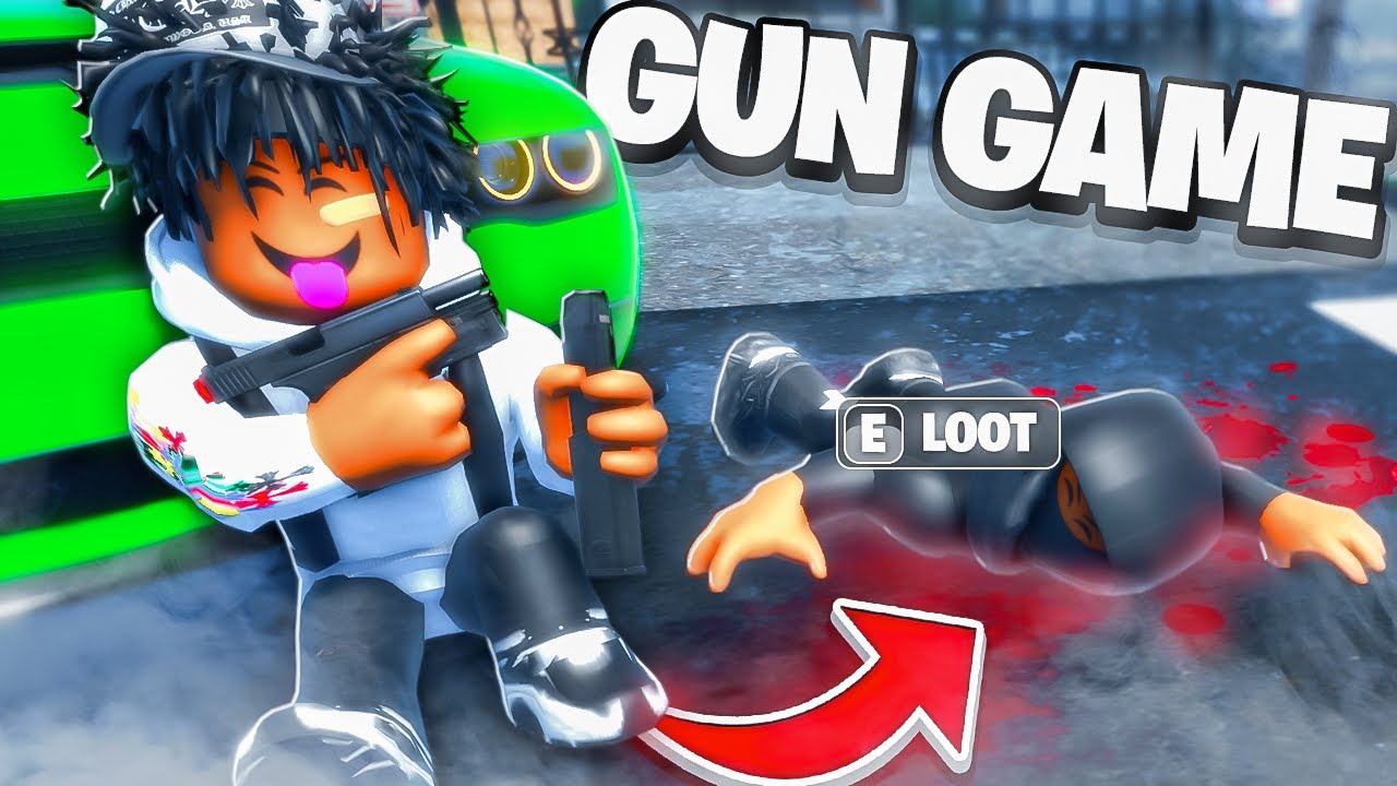 Gun Game in ROBLOX Tha Bronx 3 GOT CRAZY 😳 (LOOT VERSION)