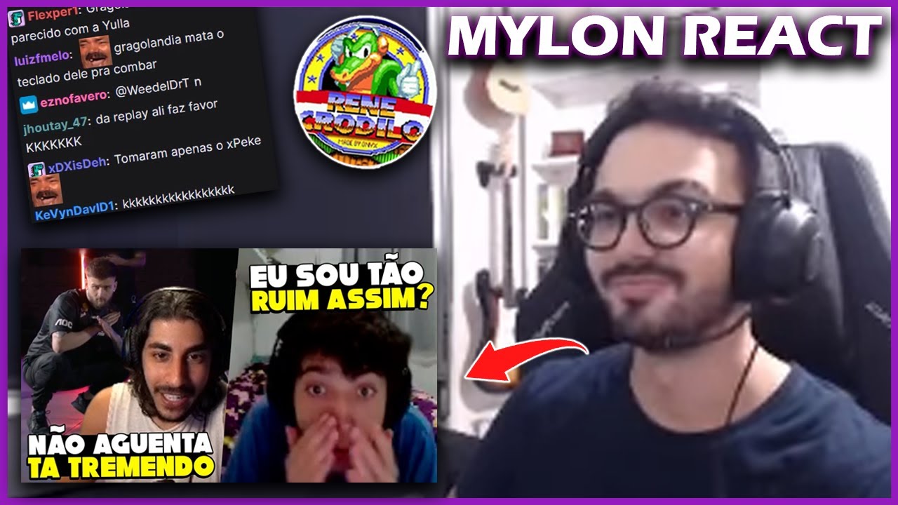 MYLON REACT | JEAN MAGO SENDO D3STRUIDO POR UM SION, BAIANO ANÚNCIO FURIA, IK GRAGOLANDIA
