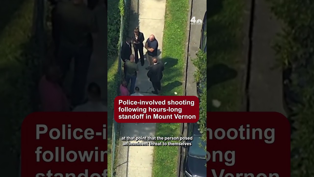 Hours-long standoff leads to police shooting in Mount Vernon | NBC New York
