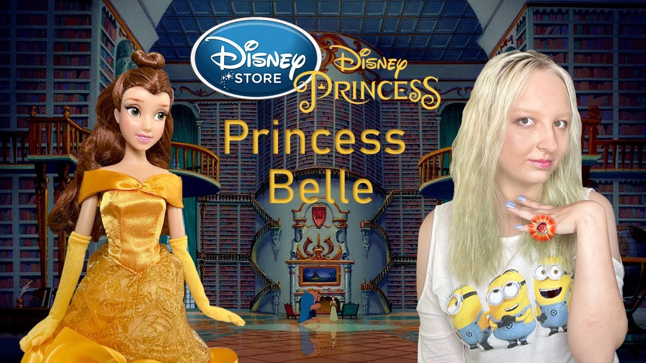 Распаковала куклу спустя 6 лет! Обзор куклы Disney Store Classic Doll Belle 2018 и истории персонажа