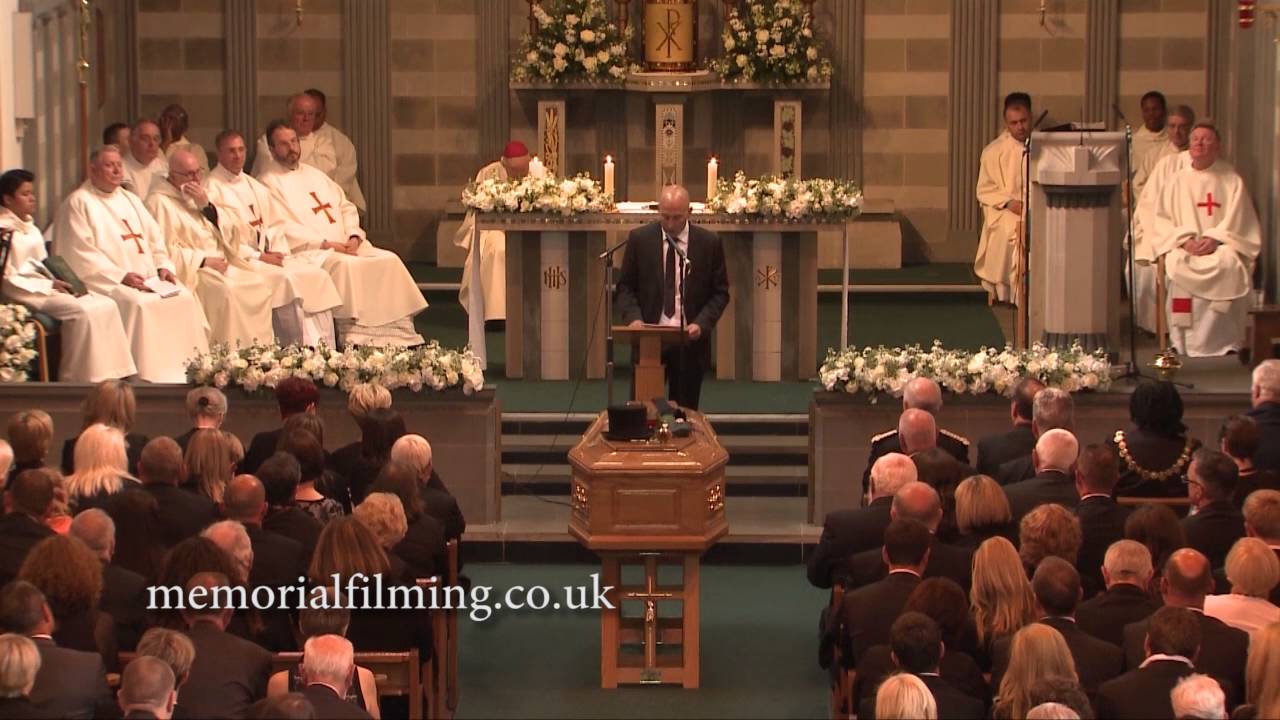 Barry Albin Funeral, Funeral filming in london, memorial filming London, funeral videography london